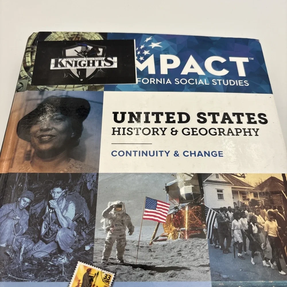 IMPACT California Social Studies US History & Geography 2019 Hardcover